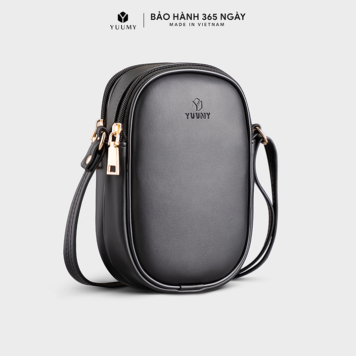 Túi Yuumy (Thời trang nữ đựng điện thoại size 12 - Túi đeo chéo da Seasand YN119)