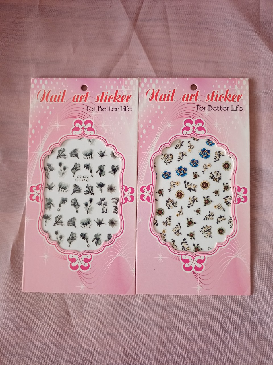 Sticker dán móng  - Trường Thọ, TĐ