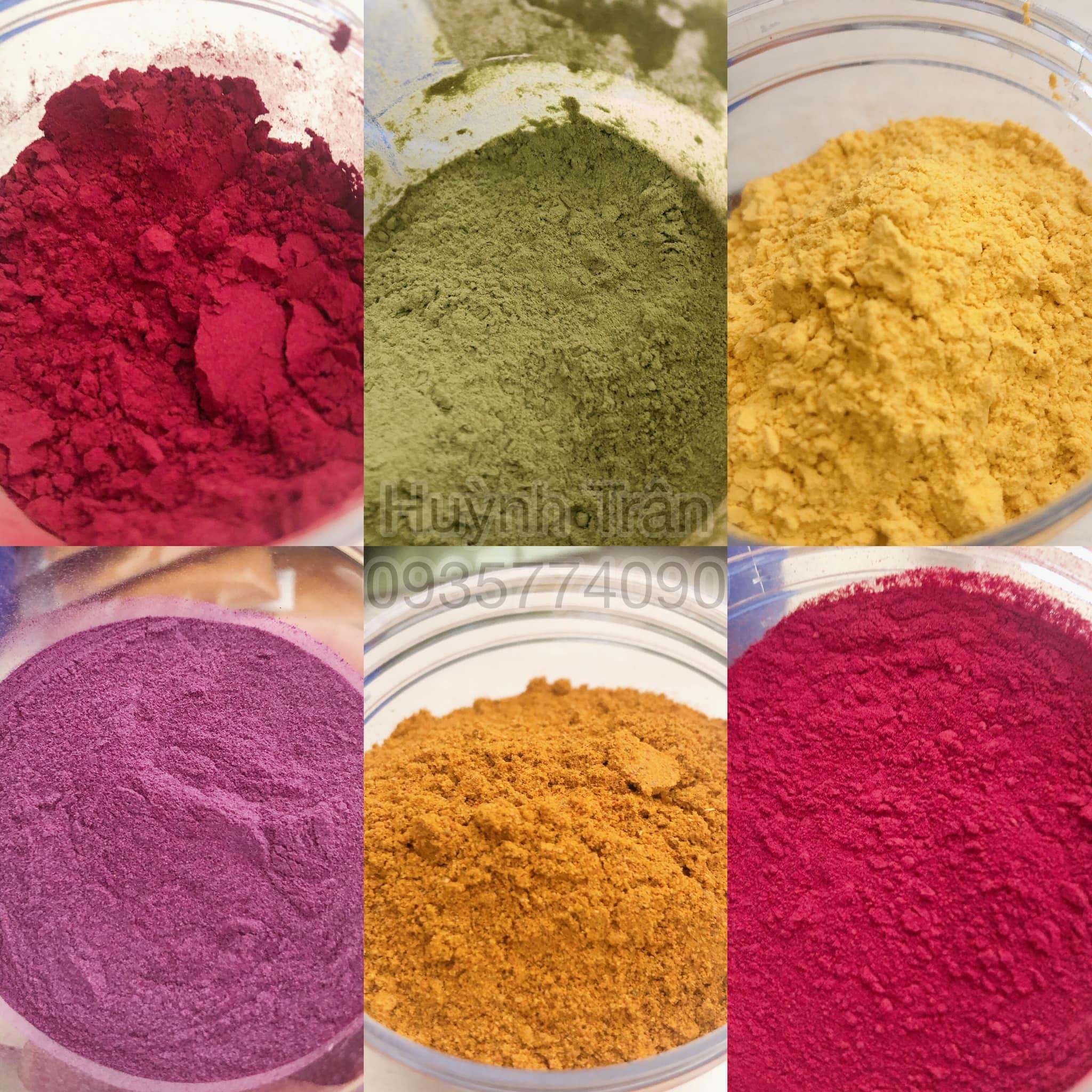 Bột tạo màu từ rau củ / gói 50gr