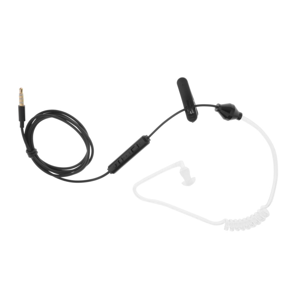 lacooppia Single Earphone Anti-Radiation Air Duct In-Ear Headset With ...