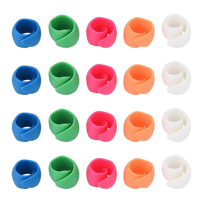 20Pcs Thread Holder/Spool Huggers Keep Thread Spool Neat&Organized for Sewing and Embroidery Machine Thread Spools Easy Install. 