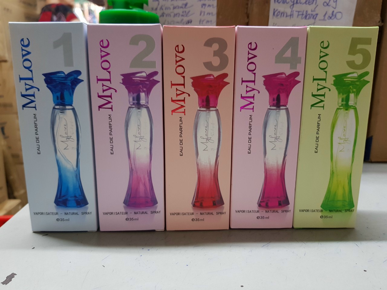 Nước Hoa MY LOVE Eau De Parfum 35ml (5 mùi)