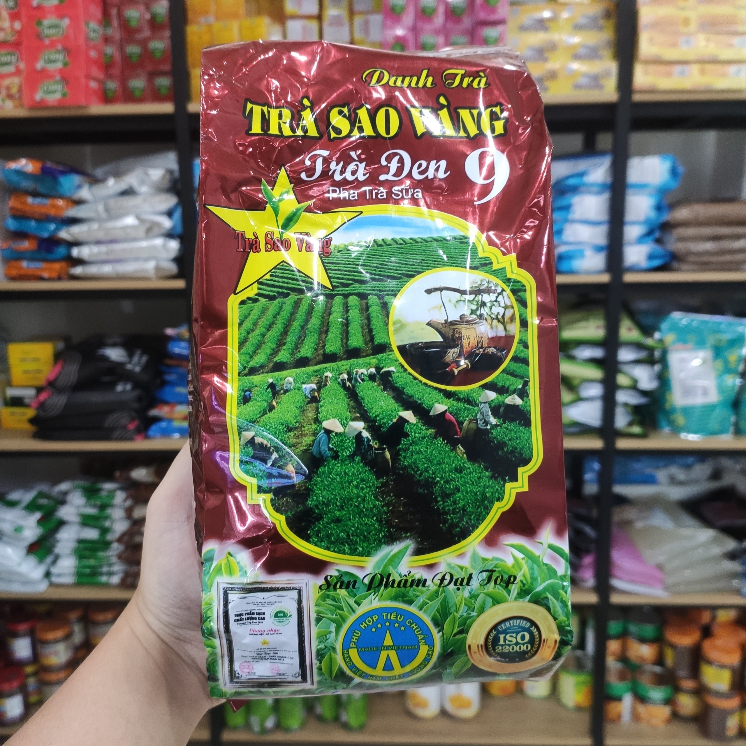 Trà Đen Sao Vàng Số 9 - 500g - Trà Pha Trà Sữa