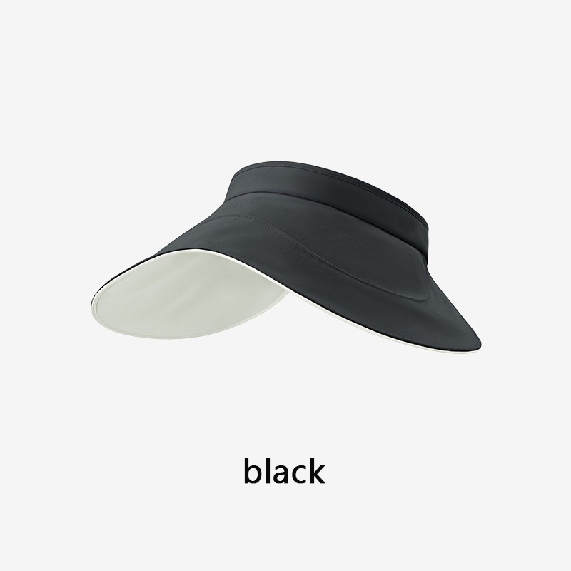 【WJ】Outdoor sun hat with UV protection and sun shading Light blocking and sun blocking empty top sunshade hat