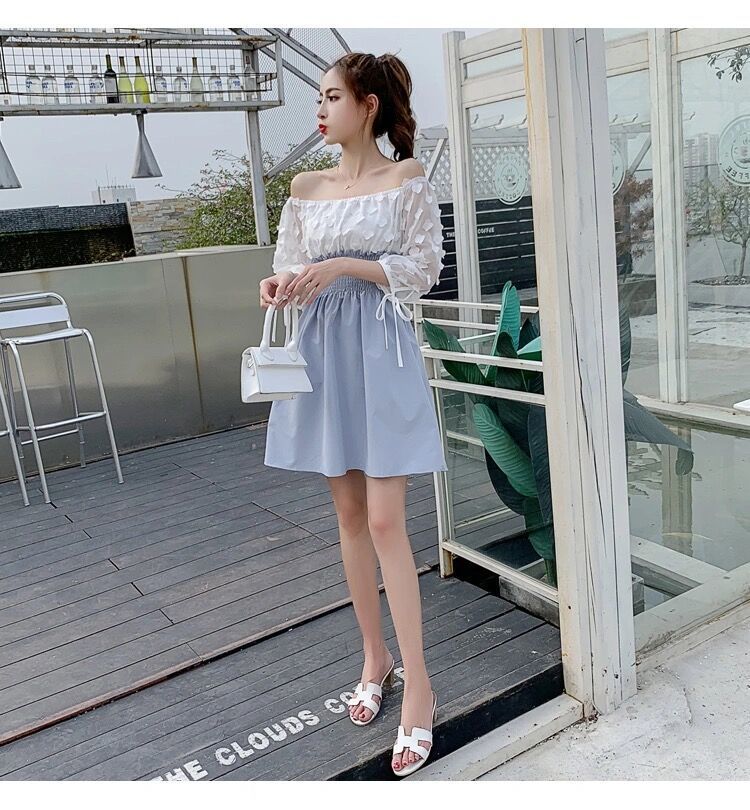 Đầm Trễ Vai Công Chúa Siêu Xinh