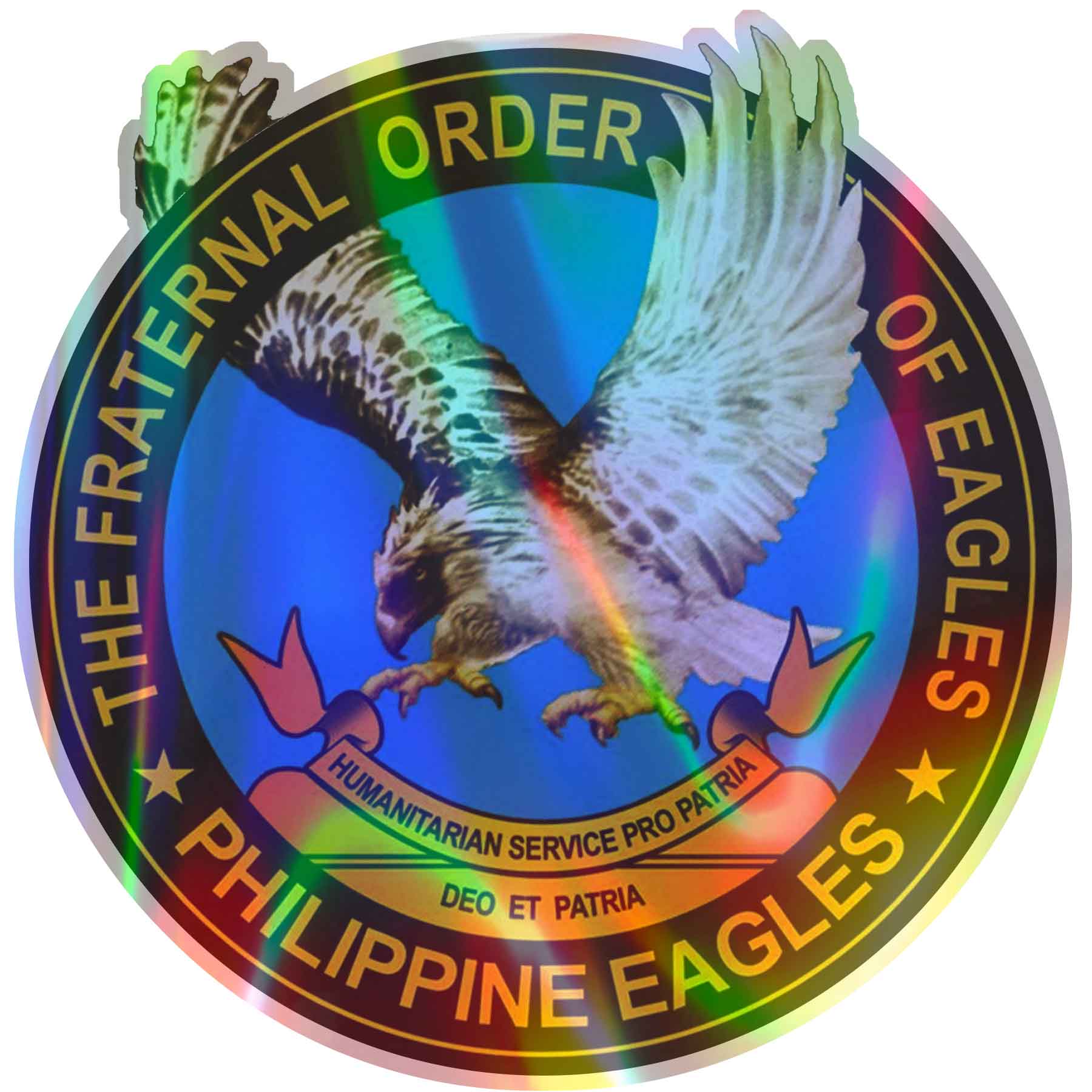 The Fraternal Order Of Eagles - Philippine Eagles Stickers (tfoe- Pe 