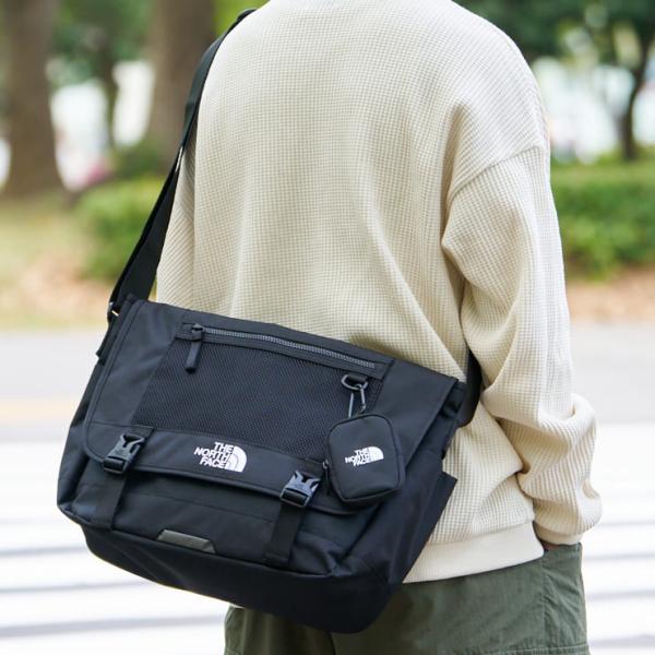 ★THE NORTH FACE★ White Label Super Messenger Bag LCHARCOAL The North Face White Label Collection Super Messenger Bag L