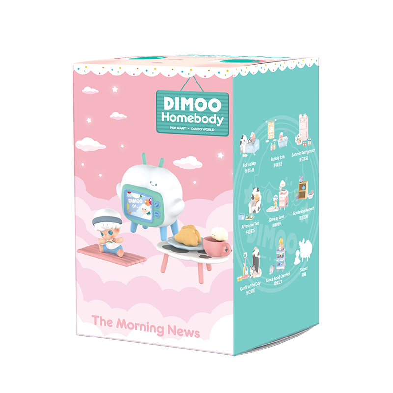 POP MART Figure Toys DIMOO Homebody Series Blind Box
