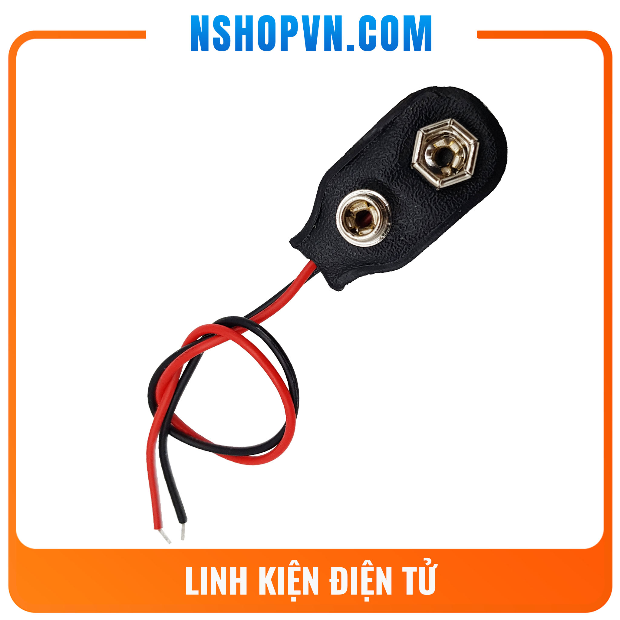 Bộ 5 jack pin 9v