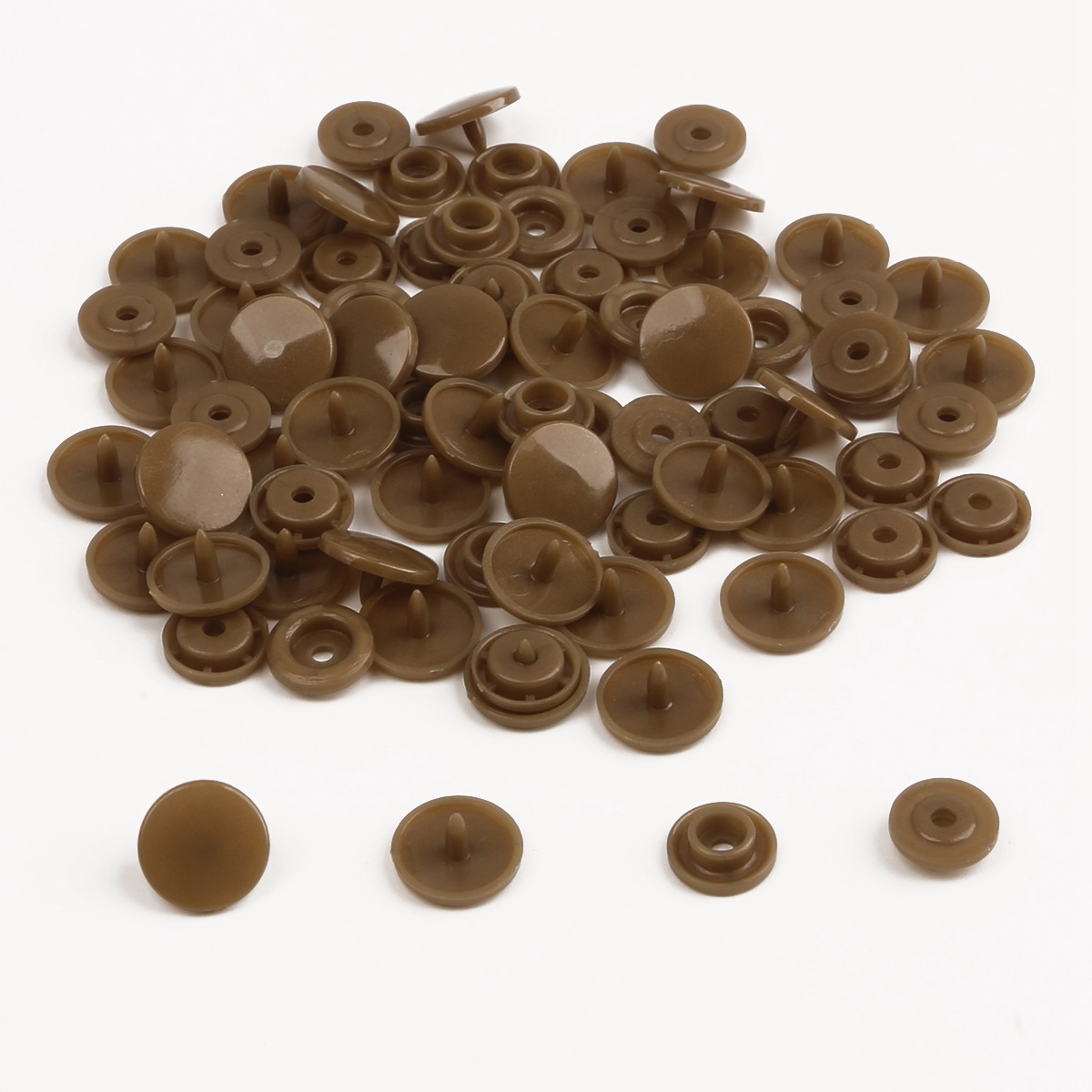 20Sets Round Plastic Snaps Button Fasteners KAM T5 12mm Garment Accessories For Baby Clothes Clips Quilt Cover Sheet Button