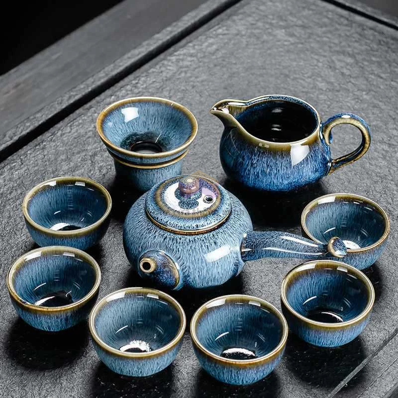 Bộ ấm chén pha trà phong cách trung hoa cao cấp