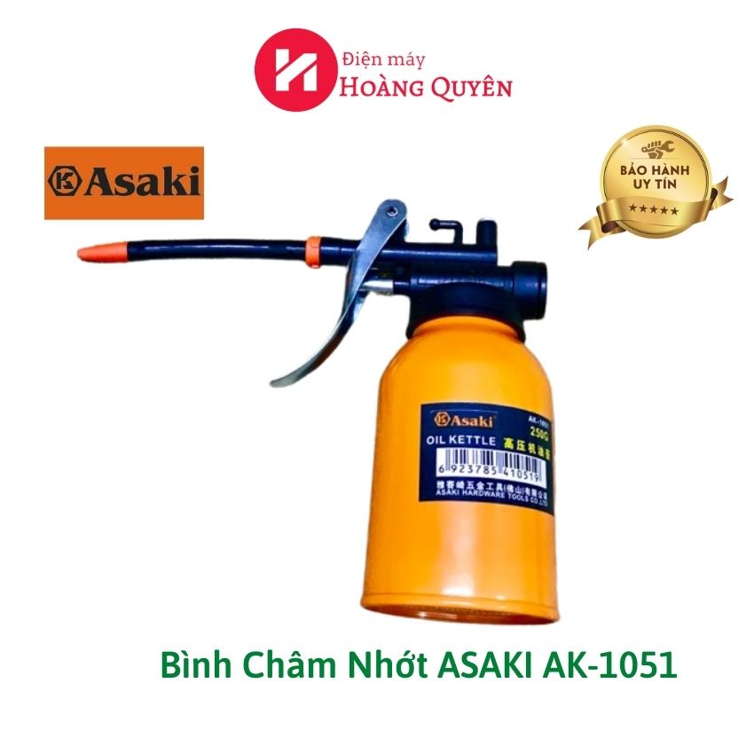 Bình châm nhớt asaki ak-1051 vịt tra dầu japan chính hãng