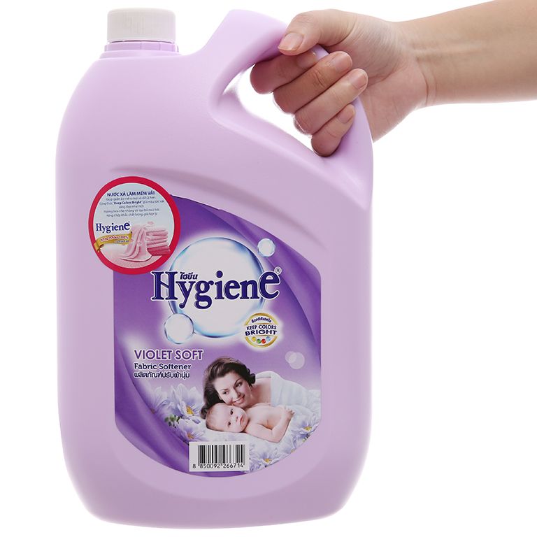 NƯỚC XẢ VẢI HYGIENE 3500ML THÁI LAN [MÀU TÍM]