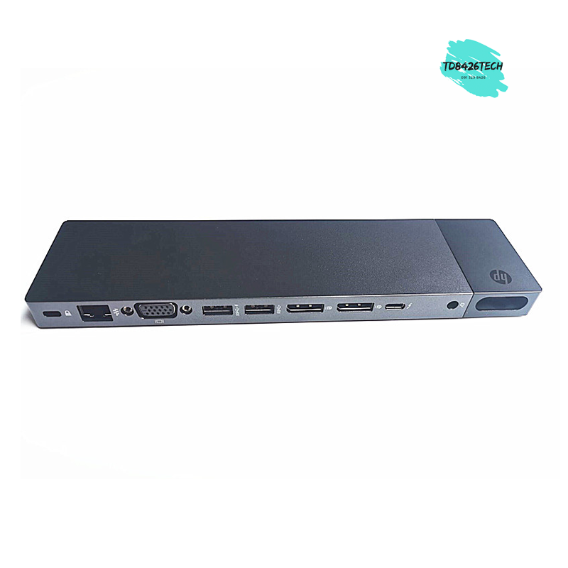 HP Elite Thunderbolt 3 Dock Con Cavo P5Q54UT - Stazione Di Collegamento Ricondizionata Come Nuova (Amazon Renewed)