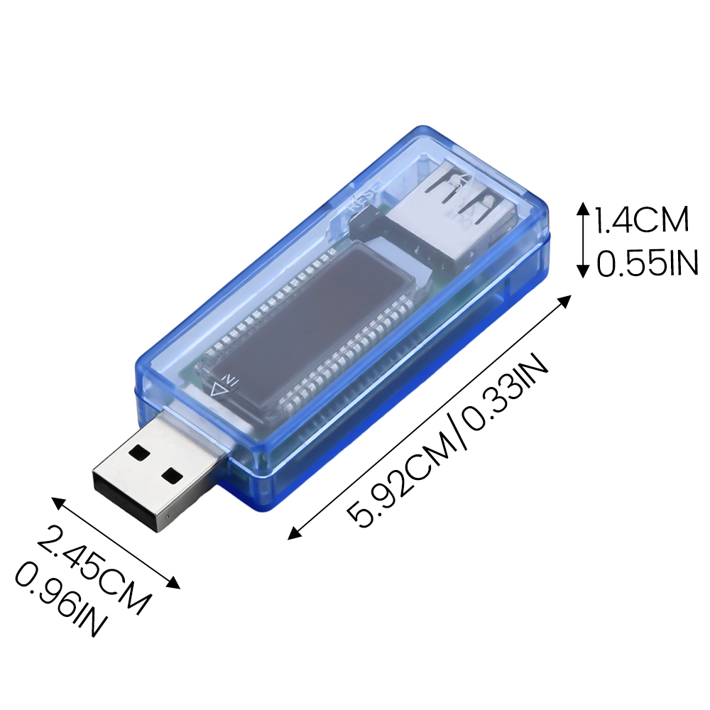 Ziqqucu USB voltage ammeter power capacity mobile power battery capacity tester