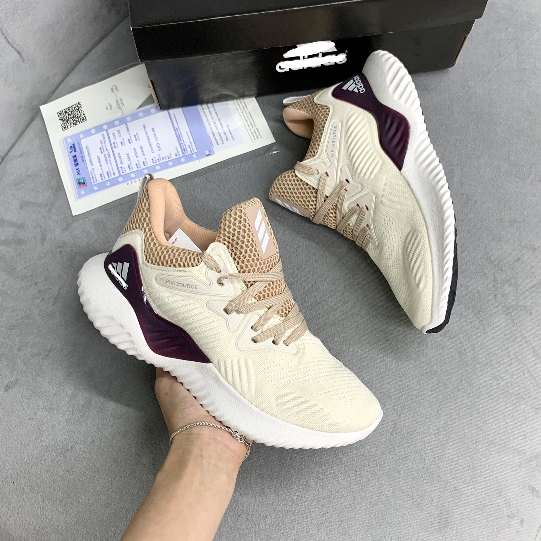 Giày Thể Thao Alpha 6 Màu Nam , Nữ Cao Cấp [Full Box]