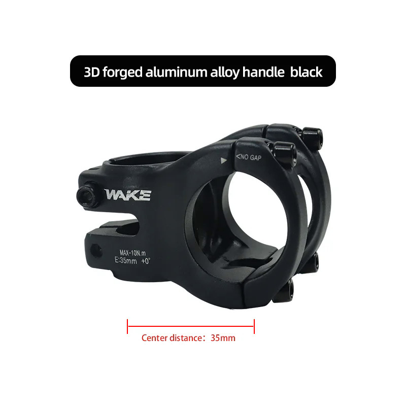 Wake MTB xe đạp leo núi điện Thân tay lái đường kính 35mm siêu nhẹ phụ kiện xe đạp cường độ cao cho BMX đi xe đạp đường bike6999