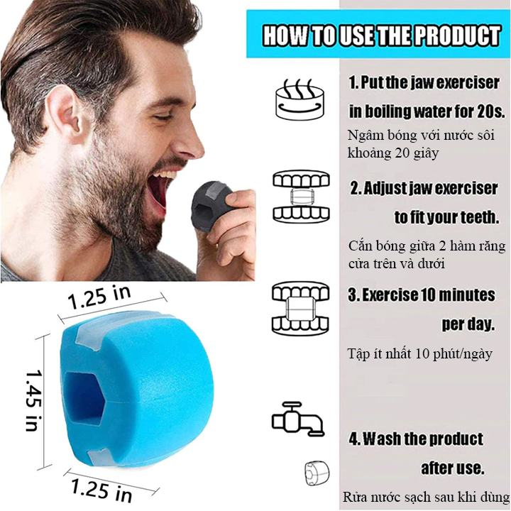 Bóng tập cơ mặt cơ hàm N3