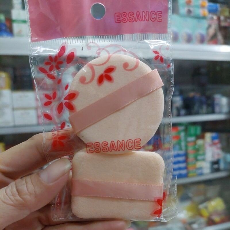 Combo 2 Bông Phấn Trang Điểm Essance NHỎ GỌN,ĐÁNH PHẤN CHUẨN MỊN
