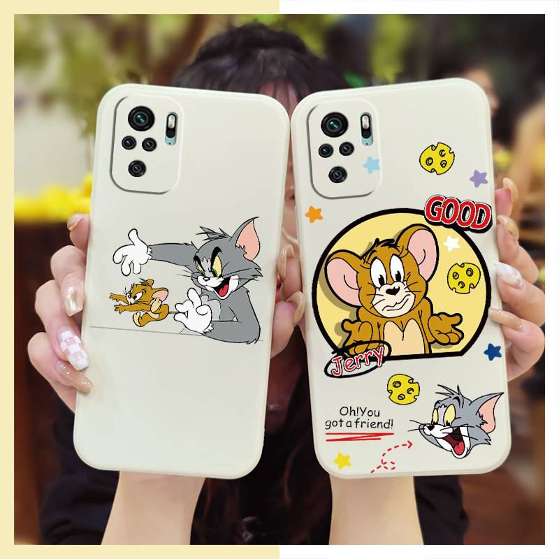 Waterproof Silicone Phone Case For Xiaomi Redmi Note10 4G/Note10S Simplicity colorful cute Soft Case Durable Solid color. 