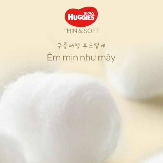 Tã dán Huggies thin and soft size L46/Xl42 Miếng