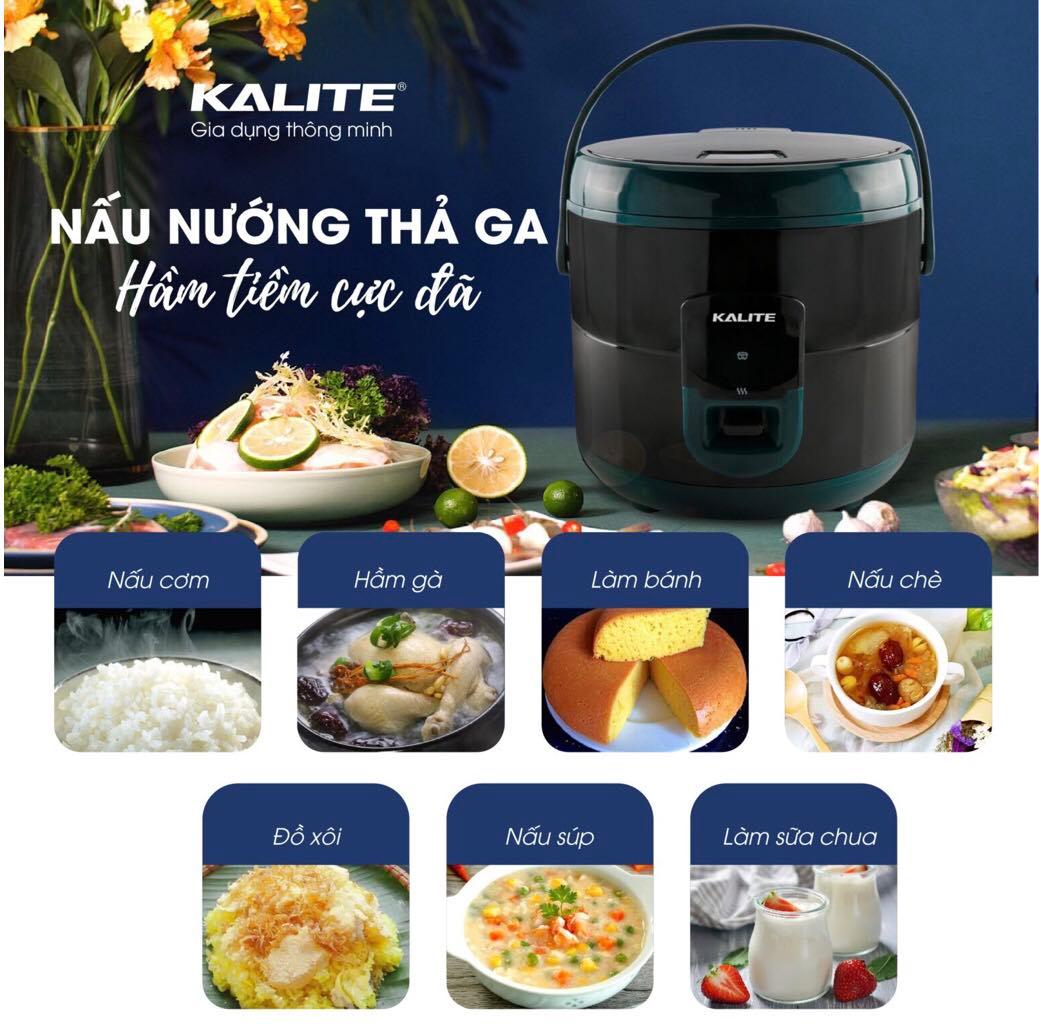 [BẢO HÀNH 12 THÁNG] Nồi cơm điện đa năng Kalite KL-619