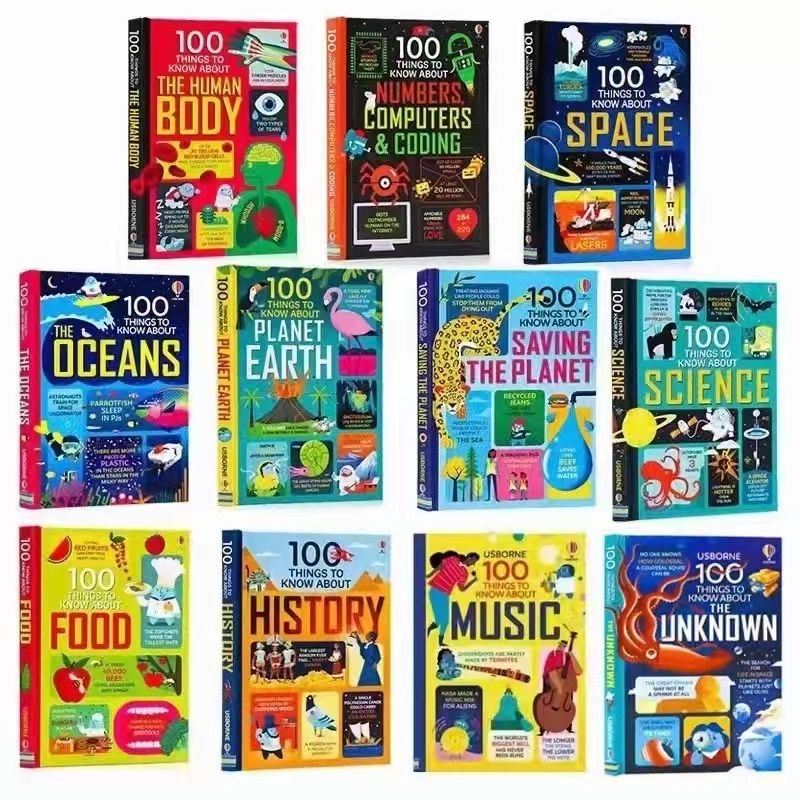 SG]（11 books set ）Usborne 100 Things to Know about Children's