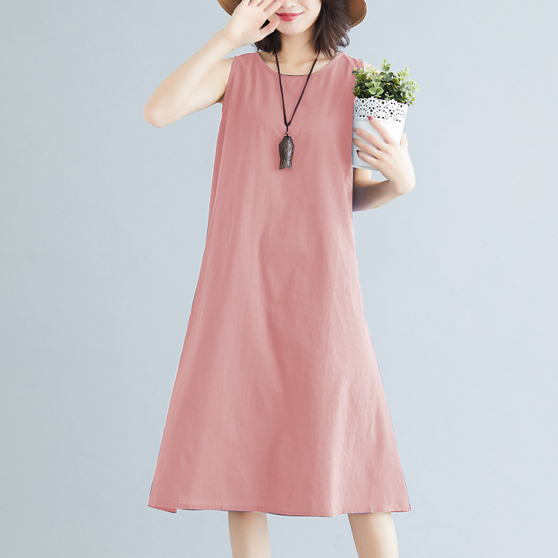 Women's Spring and Summer Loose Long Dress