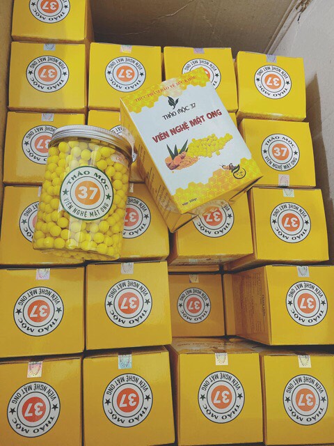 Viên nghệ mật ong Thảo Mộc 37