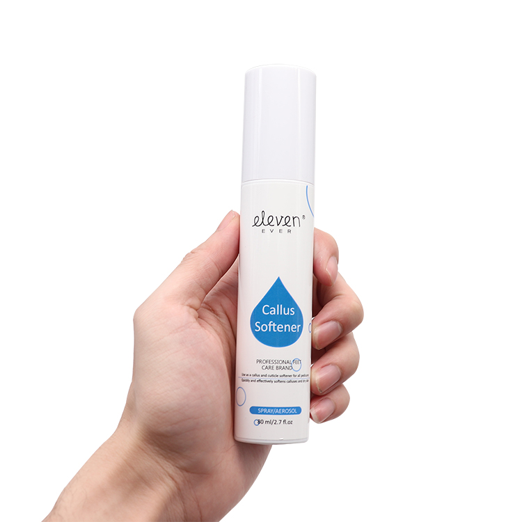 Chai Xịt Mềm Da Chà Gót Eleven 80ml ( Sử dụng cùng Máy Chà Gót Chân hoặc Cây trà gót chân)