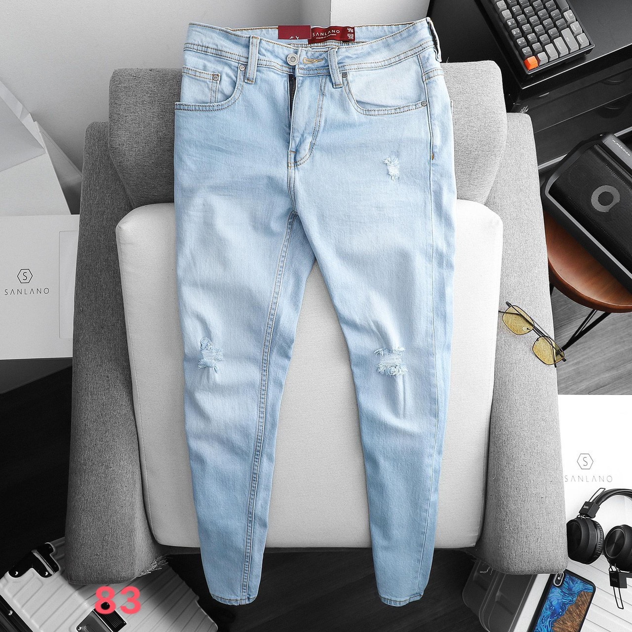 QUẦN JEAN NAM MẪU MỚI NHẤT HIỆN NAY 5621 CAO CẤP JET SHOP