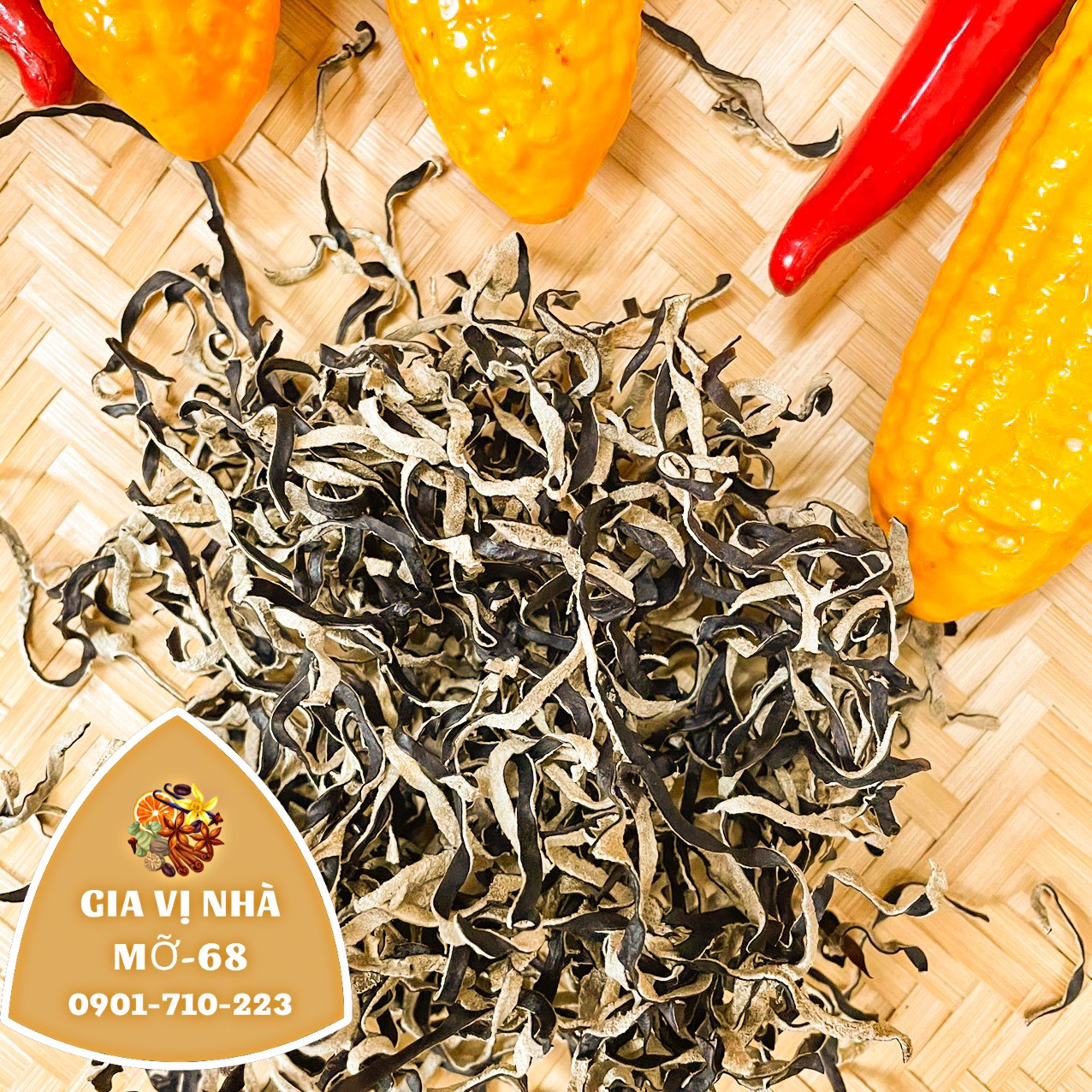 NẤM MÈO CẮT LÁT SỢI 100GR