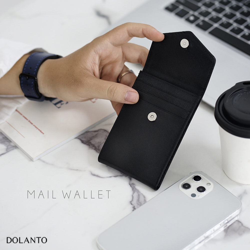 Ví DOLANTO BRAND® Mail Saffiano Wallet