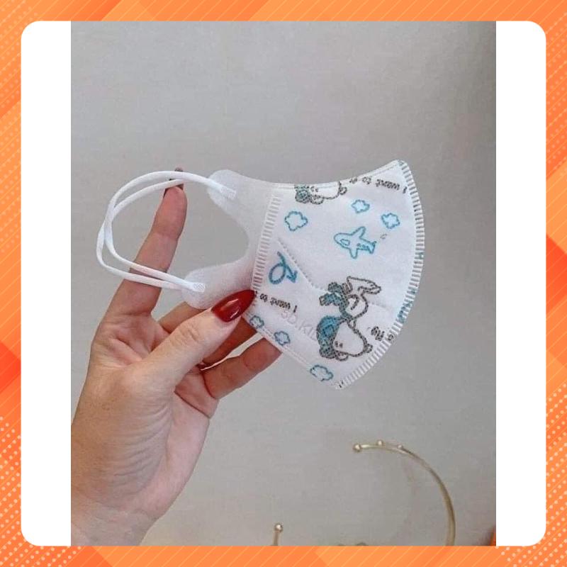 Khẩu trang 5D trẻ em hộp 100c cao cấp