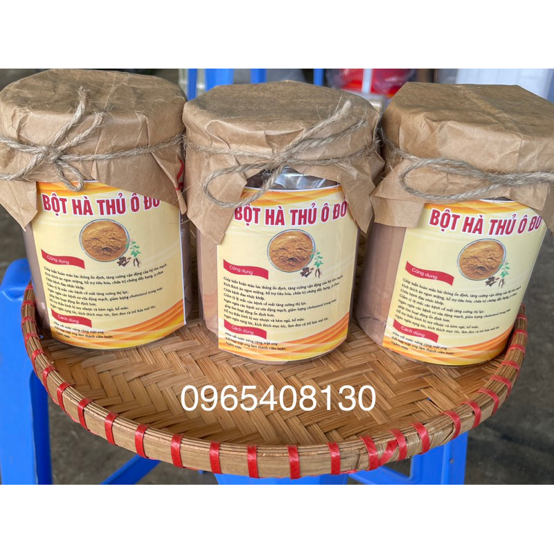 [CHÍNH HÃNG] Bột Hà Thủ Ô Nguyên Chất Đã Cửu Chưng Cửu Sái ( Tây Bắc 99 )