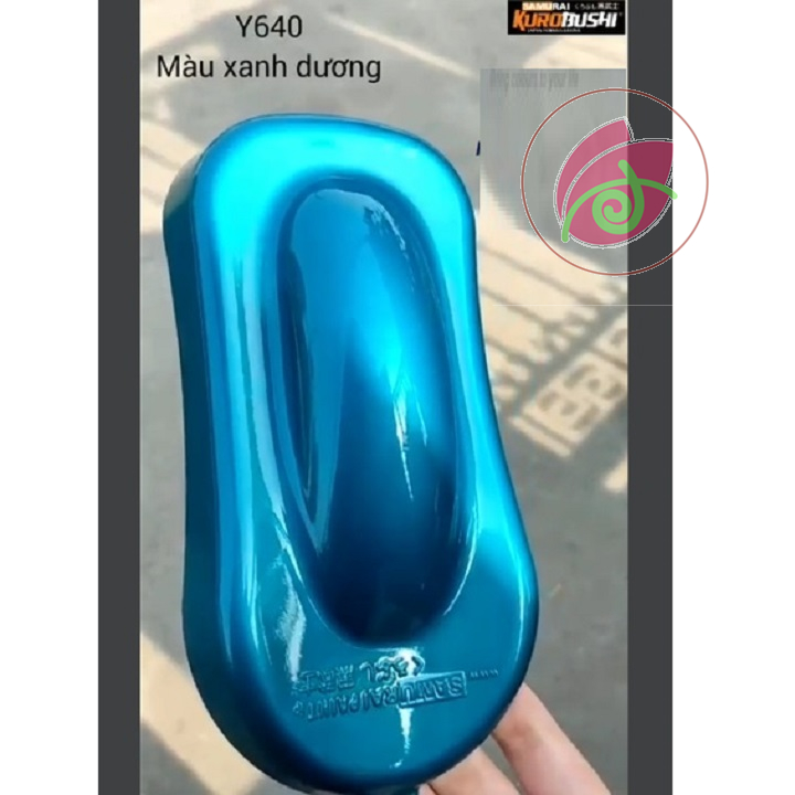 Sơn xịt samurai y640 - màu xanh dương