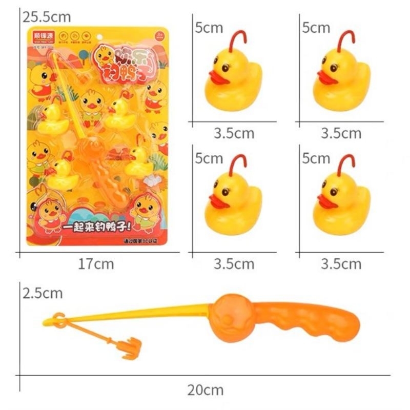 Vỉ Đồ chơi câu vịt dành cho bé