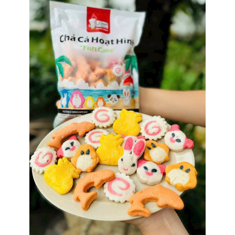 CHẢ CÁ HOẠT HÌNH LICHUAN 500GR (giao tphcm)