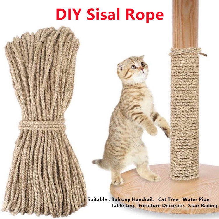 Cat Scratching Post Diy Cat Tube SG Stock] DIY Nature Twisted