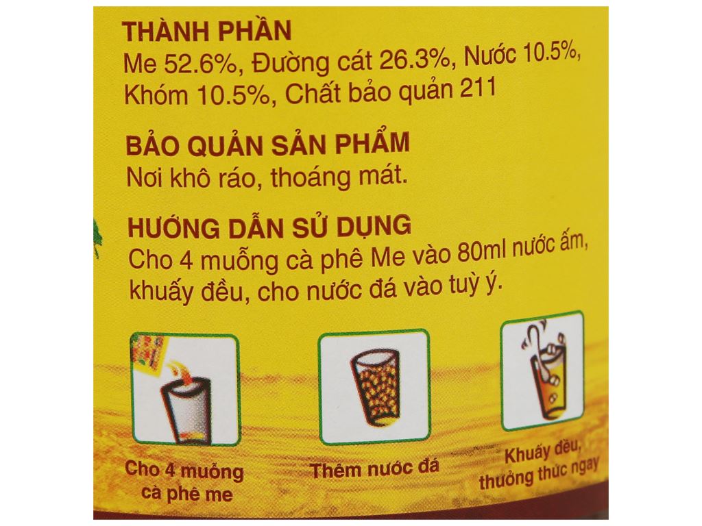 Đá me Thanh Bình hũ 900g