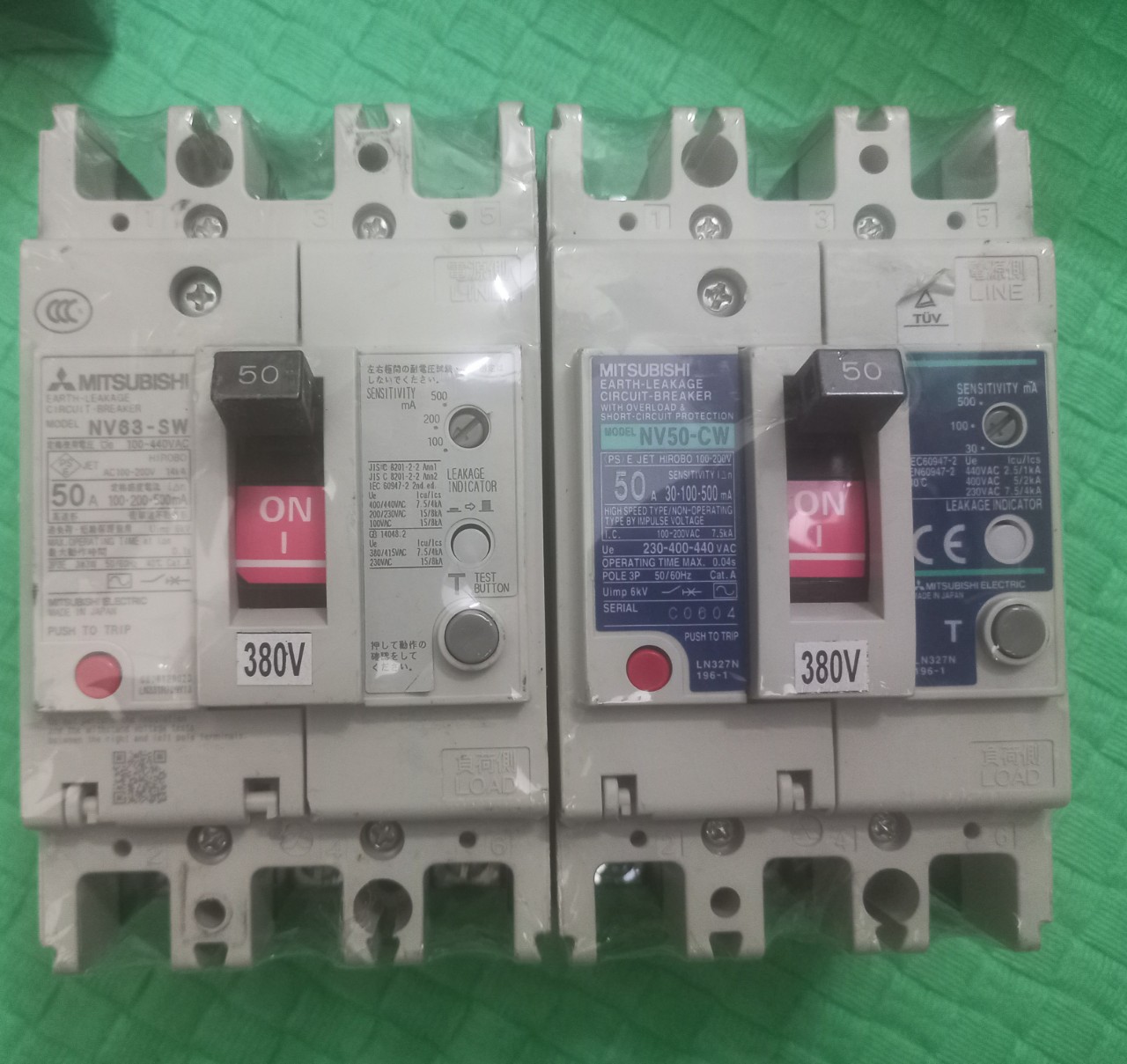 CHỐNG RÒ ĐIỆN 3 PHA NHẬT BẢN 40A50A 380V