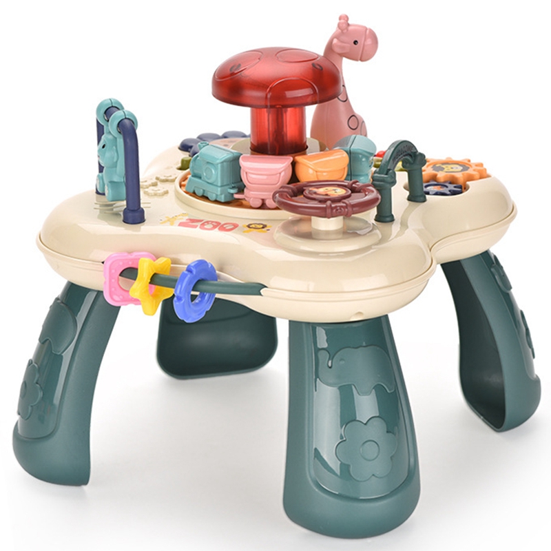 Baby Activities Table Baby Activities Center Educational Table Baby Games for Babies Age Puzzle Shape Sensory Toys