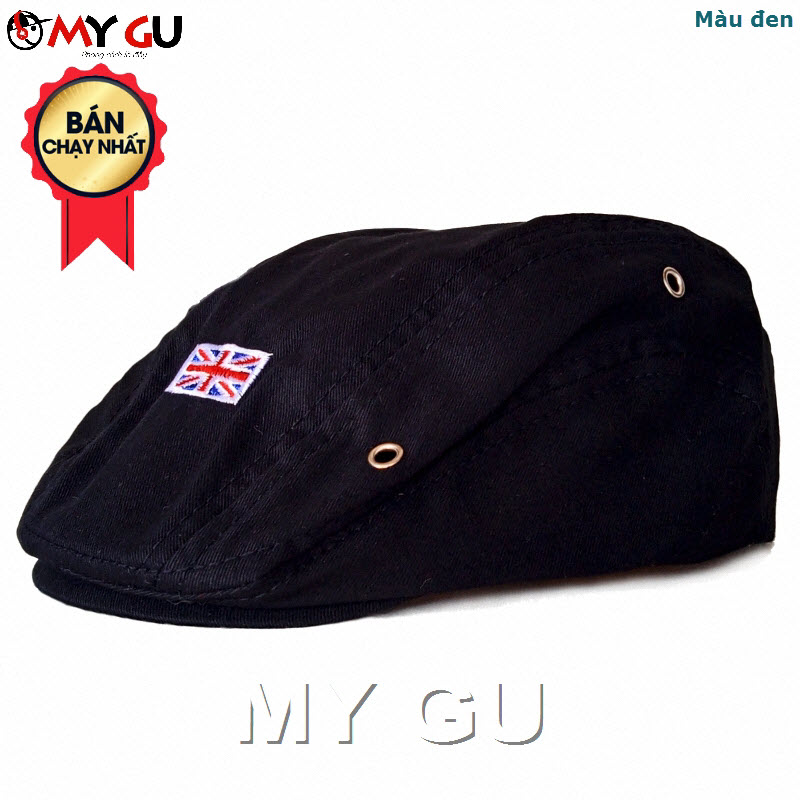 Nón bê rê trẻ em dễ thương M695 - Màu đen