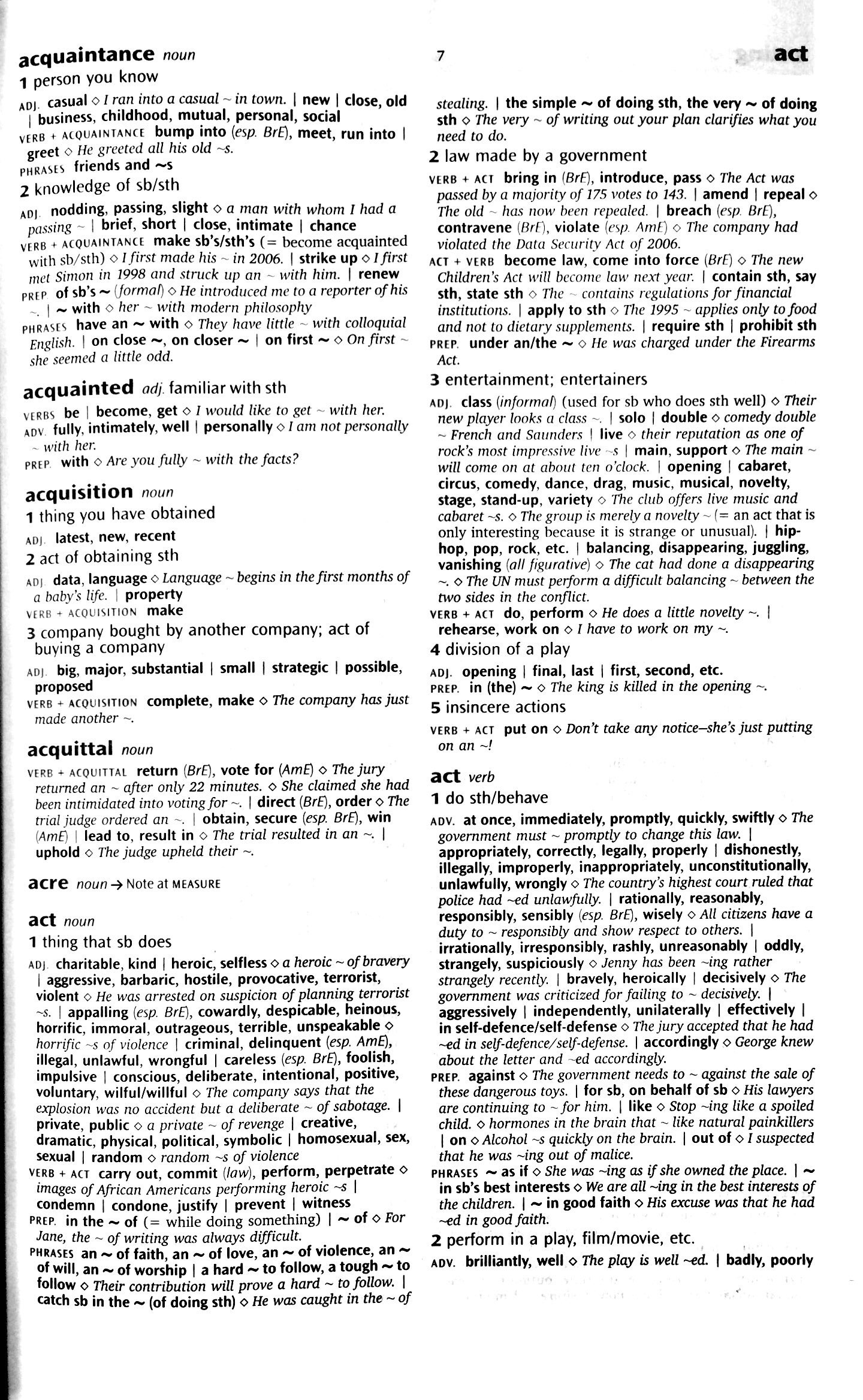 Oxford Collocations Dictionary Pack (Dictionary and CD-ROM)
