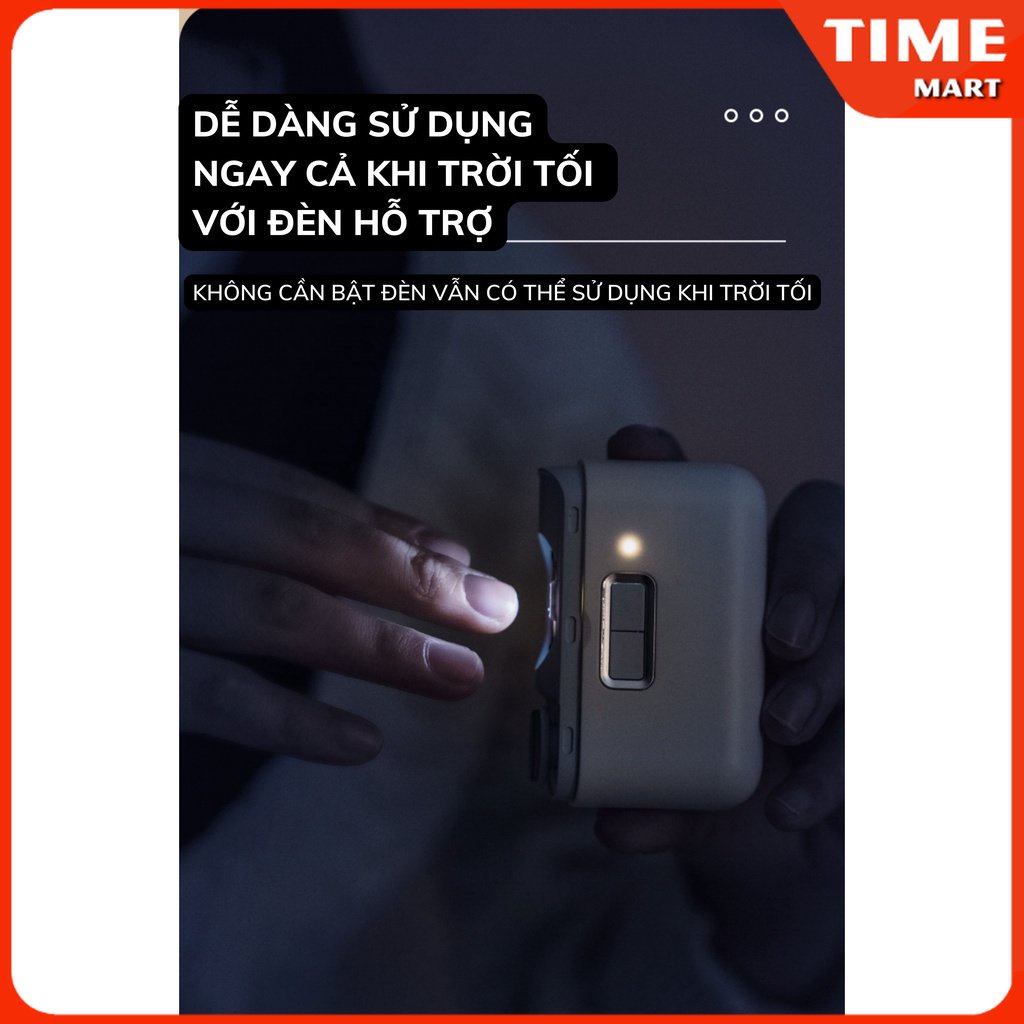 [ CHÍNH HÃNG ] Máy cắt dũa móng Pro, cắt móng tay dũa nano, chà móng sước, làm bóng [ TIME_MART]