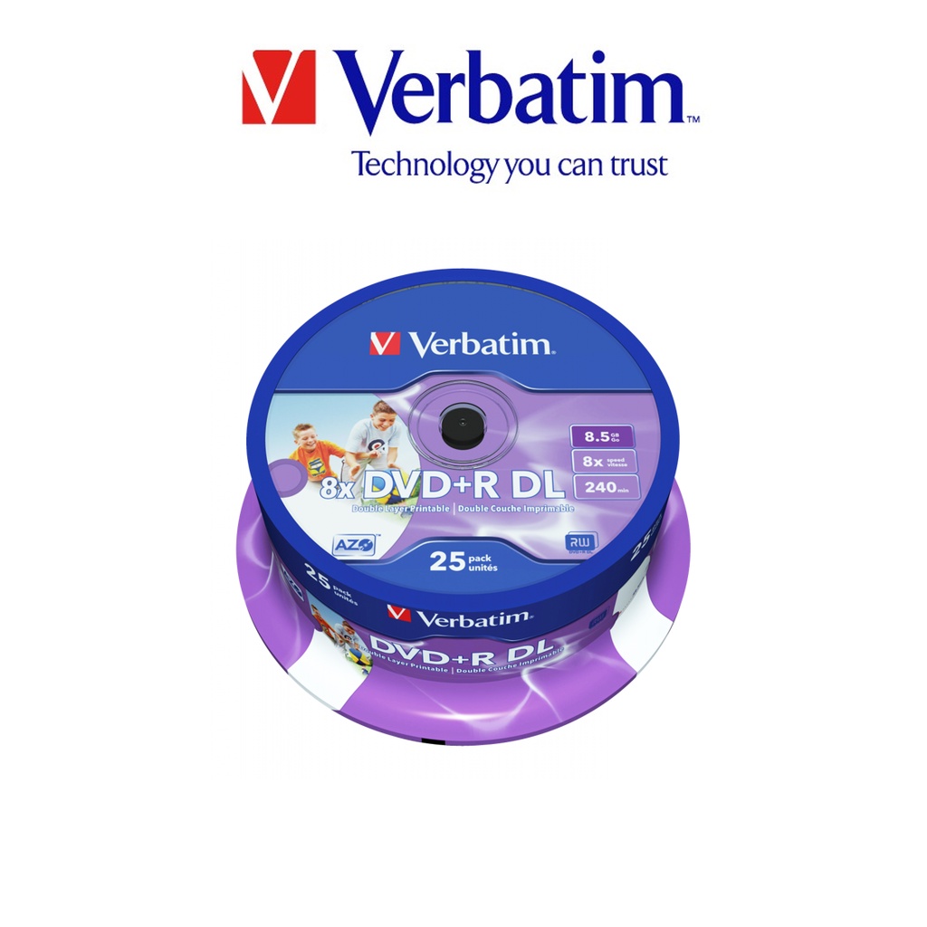 Verbatim DVD+R Double Layer 8.5GB 25pk - Velocità 8x, Confezione Spindle, Argento - Foto 9