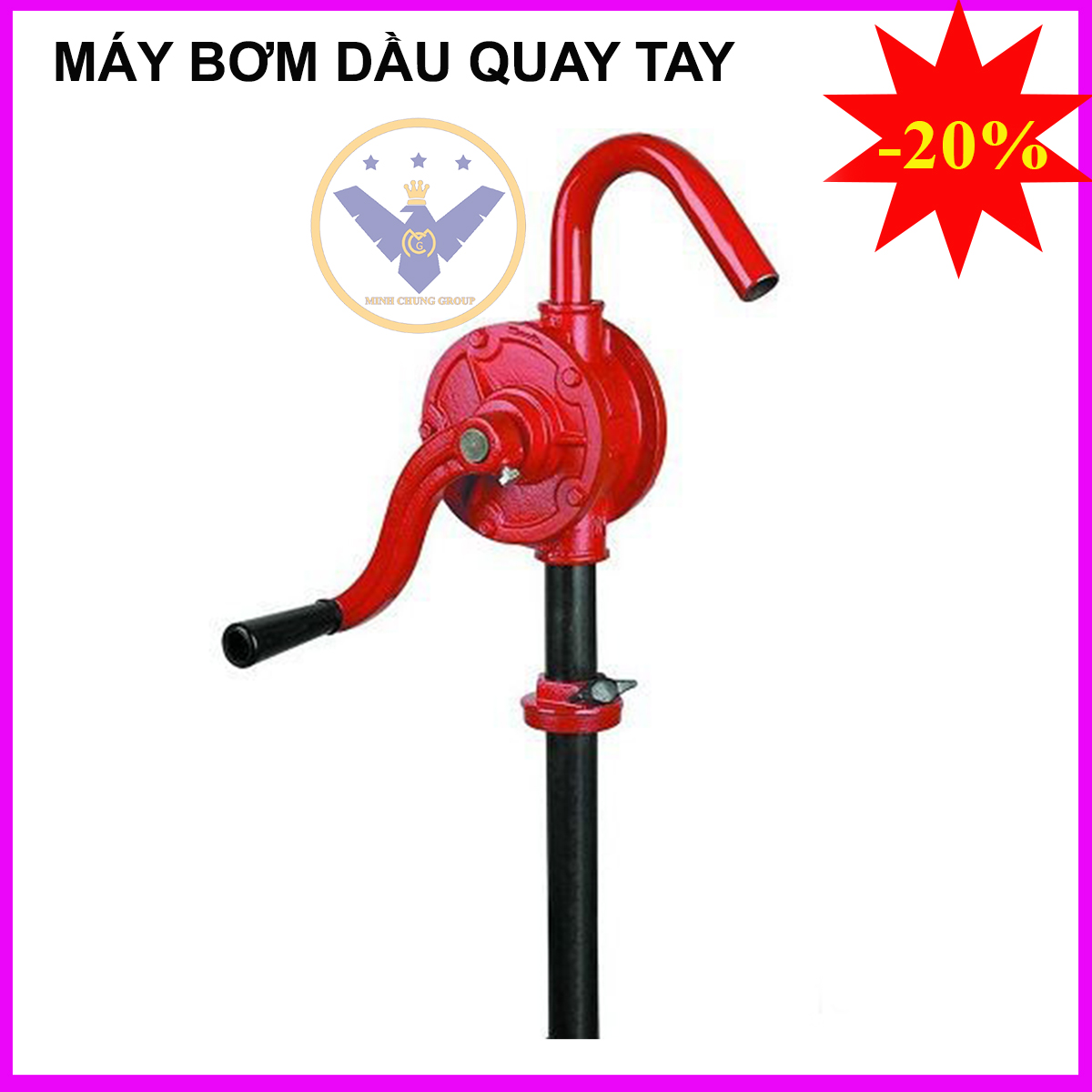 Bơm dầu quay tay  cao cấp, siêu bền
