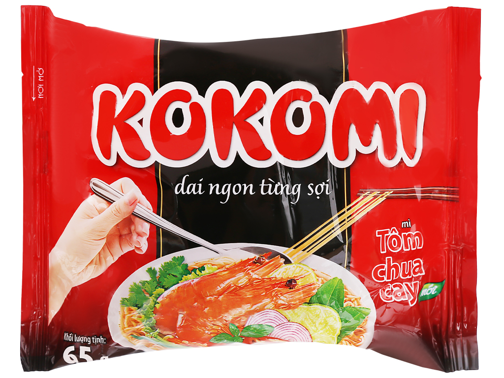 Thùng 30 gói mì Kokomi 65g
