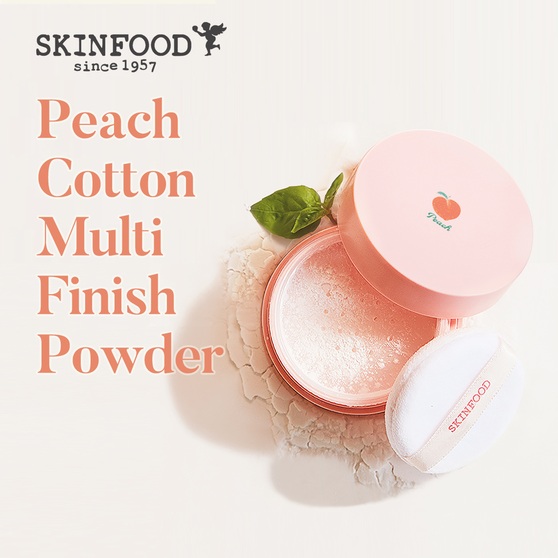 Skinfood Peach Cotton Multi Finish Powder 5g Lazada Singapore