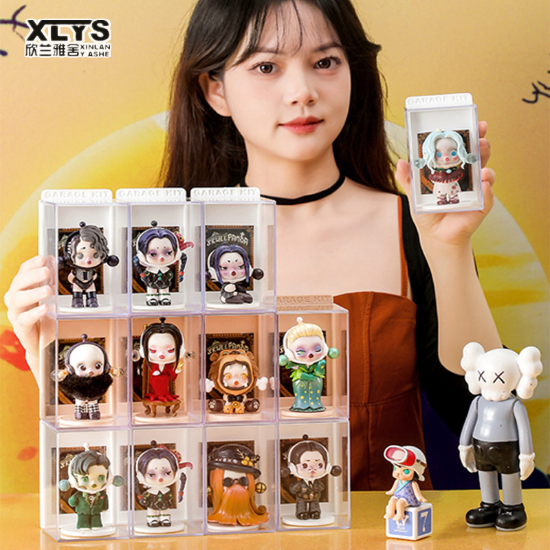 XINLANYASHE [Miễn Phí Vận Chuyển]Lưu trữ Giá trưng bày bụi tủ kệ duy nhất hộp lưu trữ acrylic làm bằng tay hộp hiển thị